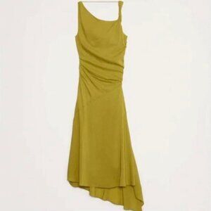 NWT Banana Republic Crepe Twist-Shoulder Dress size 10